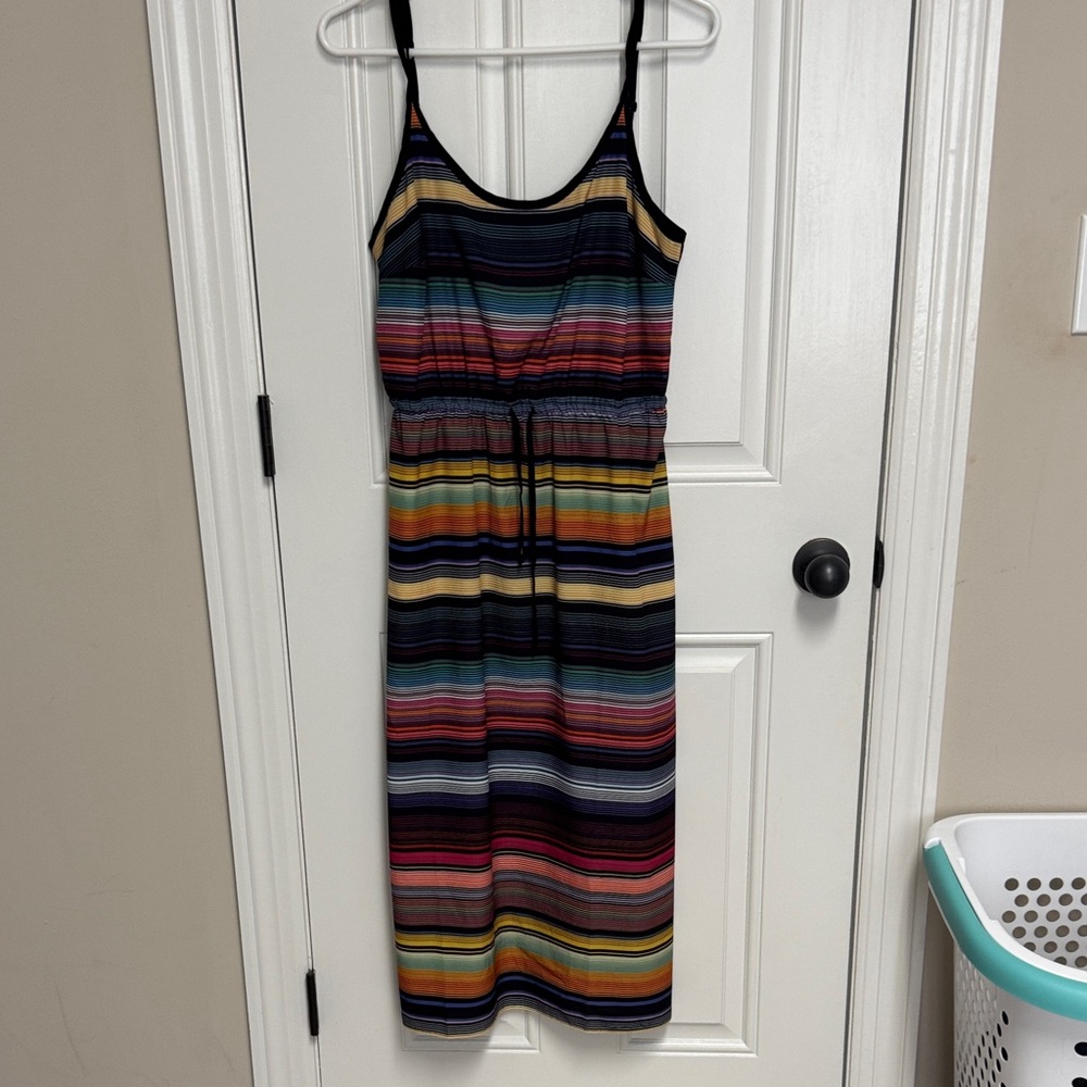 Athleta Multicolor Striped Dress